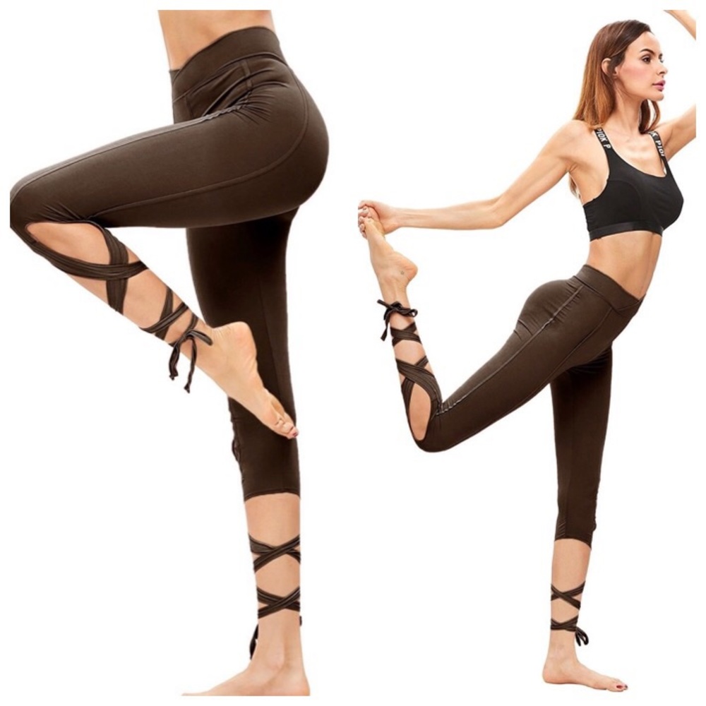 Lace Up Leggings